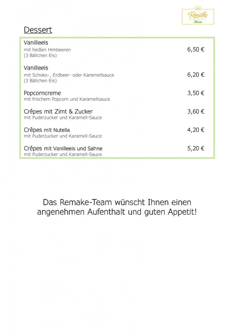 Bild unseres Partners Speisekarte seite 5