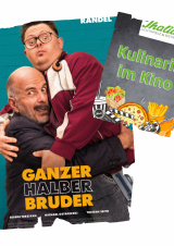 Filmplakat Menü mit dem Film GANZER HALBER BRUDER