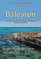 Filmplakat DIE BALEAREN - AV-Show von Thomas Reinhardt