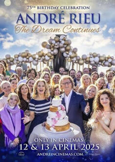 Filmplakat 75. Geburtstag von Andre Rieu: Mein Leben, ein Traum