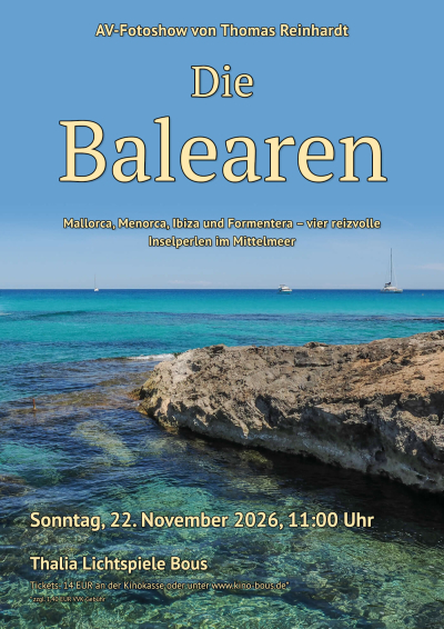 DIE BALEAREN - AV-Show von Thomas Reinhardt 2D|Live